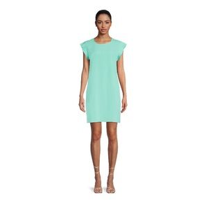 Women’s dress, flounce sleeve mini dress